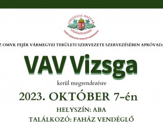 VAV VIZSGA - 2023. október 07. ABA