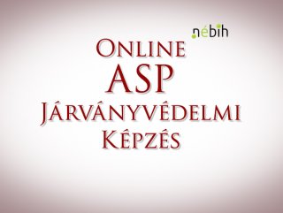 Online elvégezhető az ASP járványvédelmi képzés!