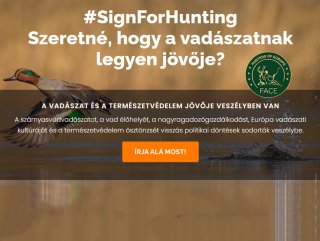 PETÍCÓI - Segítsünk az európai vadásztársaknak!