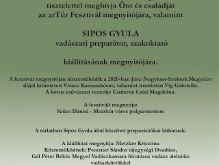 Sipos Gyula kiállításának megnyitója