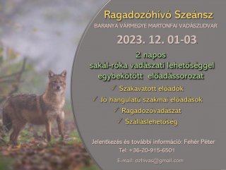 Ragadozóhívó Szeánsz 2023.12.01-03.
