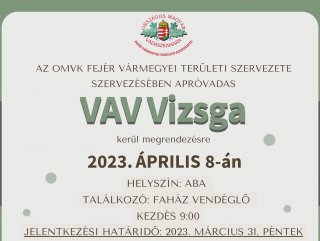 VAV VIZSGA- 2023. 04. 08.